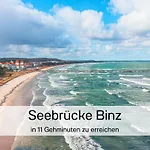 شقة Ostsee-traumferienwohnungen Duenenresort - Meerblick, Balkon & Wallbox, Strandnah بينز