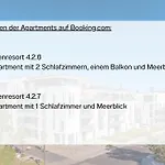 Apartment Ostsee-traumferienwohnungen Dünenresort Mit Meerblick Und Balkon *