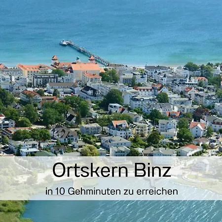 Ostsee-traumferienwohnungen Duenenresort - Meerblick, Balkon & Wallbox, Strandnah * ビンツ