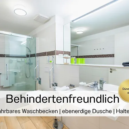 Апартаменты Ostsee-traumferienwohnungen Duenenresort Mit Meerblick Und Balkon