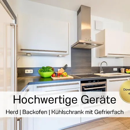 Ostsee-traumferienwohnungen Duenenresort Mit Meerblick Und Balkon Апартаменты Остзебад Бинц