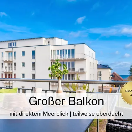 Apartment Ostsee-traumferienwohnungen Dünenresort Mit Meerblick Und Balkon Binz