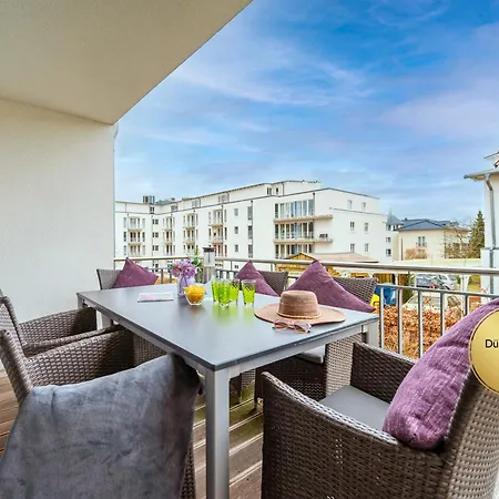 Ostsee-traumferienwohnungen Duenenresort - Meerblick, Balkon & Wallbox, Strandnah *