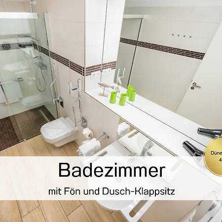 Апартаменты Ostsee-traumferienwohnungen Duenenresort Mit Meerblick Und Balkon *