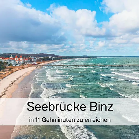 アパート Ostsee-traumferienwohnungen Duenenresort - Meerblick, Balkon & Wallbox, Strandnah ビンツ