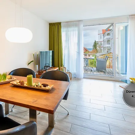 Ostsee-traumferienwohnungen Duenenresort Mit Meerblick Und Balkon דירה *