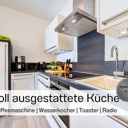 דירה Ostsee-traumferienwohnungen Duenenresort Mit Meerblick Und Balkon בינץ