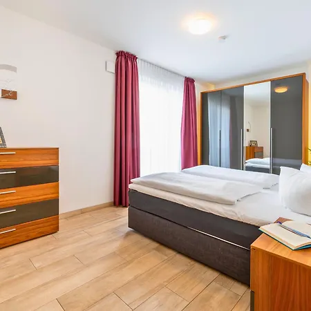 Ostsee-traumferienwohnungen Duenenresort - Meerblick, Balkon & Wallbox, Strandnah Апартаменты Остзебад Бинц