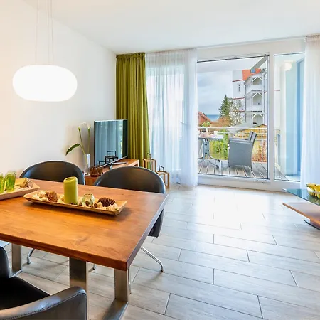 Ostsee-traumferienwohnungen Duenenresort - Meerblick, Balkon & Wallbox, Strandnah Binz